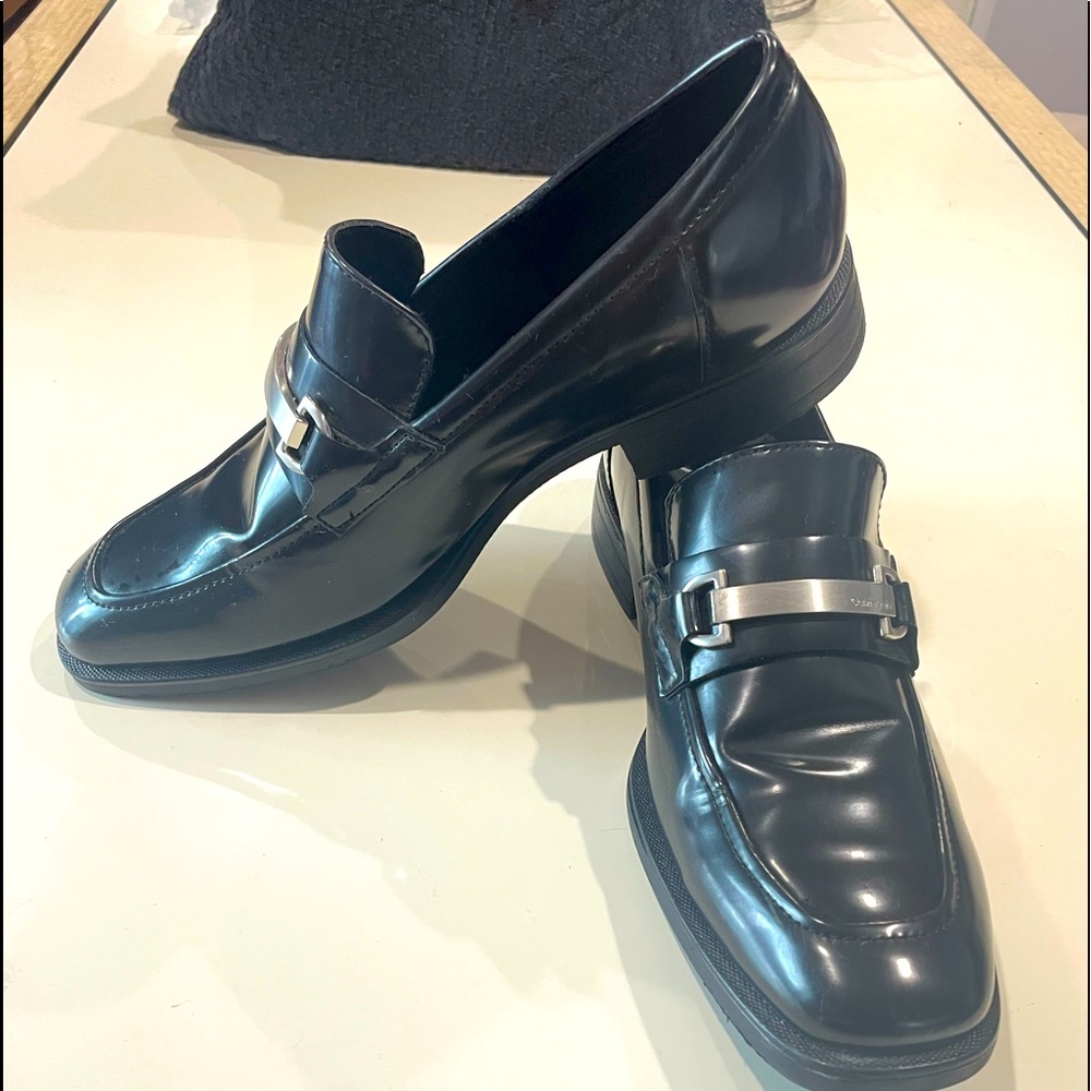 Black Calvin Klein Dress Shoes Men’s Size 8!